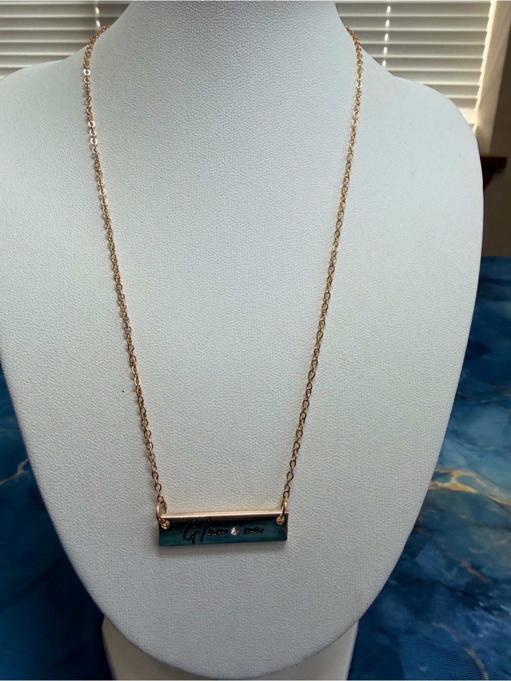 Glam Ma necklace and earring set NWT!